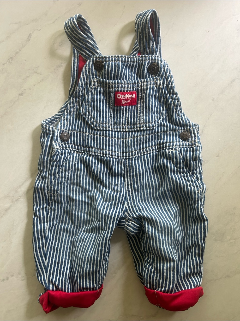Osh Kosh Baby Overalls - like new!